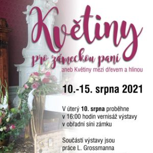 Květiny na zámku